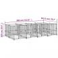 Preview: Outdoor-Hundezwinger Stahl 7,51 m²