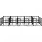 Preview: Outdoor-Hundezwinger Stahl 9,38 m²