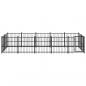 Preview: Outdoor-Hundezwinger Stahl 9,38 m²