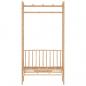 Preview: Gartenbank mit Pergola 116 cm Bambus
