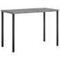 Preview: 5-tlg. Sofagarnitur in L-Form mit Kissen Poly Rattan Grau