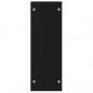 Preview: Brennholzregal Schwarz 80x35x100 cm Hartglas