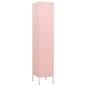 Preview: Schließfachschrank Rosa 35x46x180 cm Stahl 