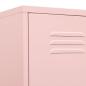 Preview: Schließfachschrank Rosa 35x46x180 cm Stahl 