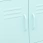 Preview: Lagerschrank Mintgrün 60x35x56 cm Stahl