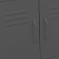 Preview: Lagerschrank Anthrazit 60x35x56 cm Stahl