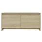 Preview: Couchtisch Sonoma-Eiche 90x50x41,5 cm Holzwerkstoff