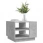 Preview: Couchtisch Betongrau 55x55x43 cm Holzwerkstoff