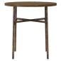 Preview: 3-tlg. Garten-Essgruppe Poly Rattan Braun