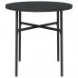 Preview: 3-tlg. Garten-Essgruppe Poly Rattan Schwarz 