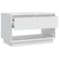 Preview: ARDEBO.de - TV-Schrank Weiß 70x41x44 cm Holzwerkstoff