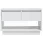 Preview: TV-Schrank Hochglanz-Weiß 70x41x44 cm Holzwerkstoff