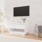 Preview: TV-Schrank Hochglanz-Weiß 70x41x44 cm Holzwerkstoff