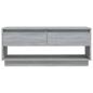 Preview: TV-Schrank Grau Sonoma 102x41x44 cm Holzwerkstoff