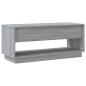 Preview: TV-Schrank Grau Sonoma 102x41x44 cm Holzwerkstoff