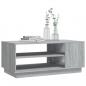 Preview: Couchtisch Grau Sonoma 102x55x43 cm Holzwerkstoff