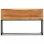 Preview: Konsolentisch 120x30x75 cm Massivholz Akazie