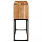 Preview: Konsolentisch 120x30x75 cm Massivholz Akazie