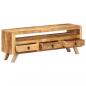 Preview: TV-Schrank 110x30x40 cm Massivholz Mango 