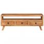 Preview: TV-Schrank 110x30x40 cm Massivholz Akazie