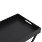 Preview: Klapptisch Schwarz 48x34x61 cm MDF