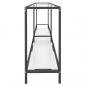 Preview: Konsolentisch Transparent 180x35x75,5 cm Hartglas