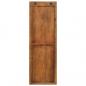 Preview: Wandgarderoben 2 Stk. 36x3x110 cm Altholz Massiv