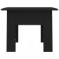 Preview: Couchtisch Schwarz 55x55x42 cm Holzwerkstoff