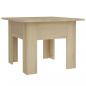 Preview: Couchtisch Sonoma-Eiche 55x55x42 cm Holzwerkstoff