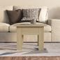 Preview: Couchtisch Sonoma-Eiche 55x55x42 cm Holzwerkstoff
