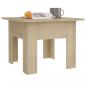 Preview: Couchtisch Sonoma-Eiche 55x55x42 cm Holzwerkstoff