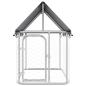 Preview: Outdoor-Hundezwinger mit Dach 200x100x150 cm
