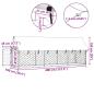Preview: Outdoor-Hundezwinger mit Dach 400x100x150 cm