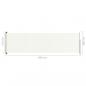 Preview: Seitenmarkise Ausziehbar 180x600 cm Creme