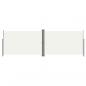 Preview: Seitenmarkise Ausziehbar Creme 220x600 cm