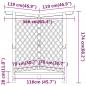 Preview: Eckpergola mit Bank 166x81x174 cm Kiefernholz Imprägniert  