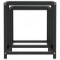Preview: Beistelltische 2 Stk. MDF Schwarz