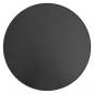 Preview: Beistelltisch Schwarz Ø35 cm MDF