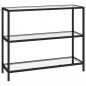 Preview: Regal Transparent 100x36x90 cm Gehärtetes Glas