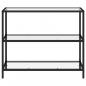 Preview: Regal Transparent 100x36x90 cm Gehärtetes Glas