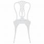 Preview: 3-tlg. Bistro-Set Aluminiumguss Weiß