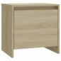 Preview: Nachttisch Sonoma-Eiche 45x34x44,5 cm Holzwerkstoff