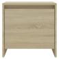 Preview: Nachttisch Sonoma-Eiche 45x34x44,5 cm Holzwerkstoff