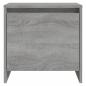 Preview: Nachttisch Grau Sonoma 45x34x44,5 cm Holzwerkstoff
