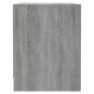 Preview: Nachttisch Grau Sonoma 45x34x44,5 cm Holzwerkstoff