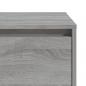 Preview: Nachttisch Grau Sonoma 45x34x44,5 cm Holzwerkstoff