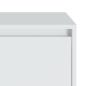 Preview: Nachttische 2 Stk. Weiß 45x34x44,5 cm Holzwerkstoff