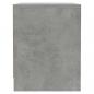 Preview: Nachttisch Betongrau 45x34x44,5 cm Holzwerkstoff