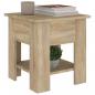 Preview: Couchtisch Sonoma-Eiche 40x40x42 cm Holzwerkstoff