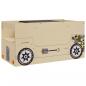 Preview: 3-tlg. Kindertisch und Stuhl Set Geländewagen-Design MDF